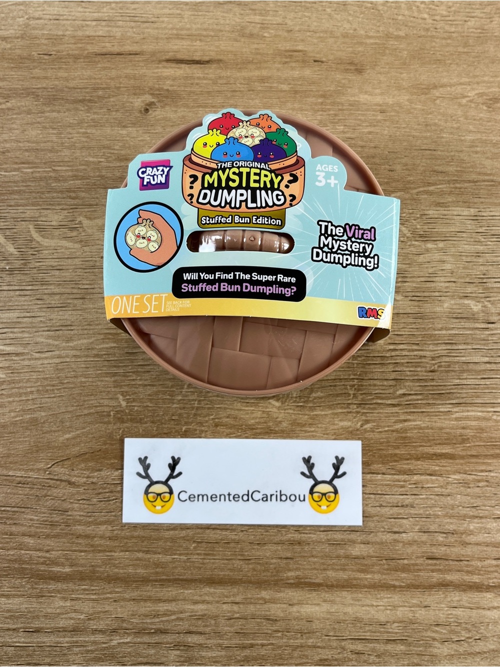Mystery Dumpling Stuffed Bun Edition RMS Crazy Fun Squishy Toy NEW SEALED
